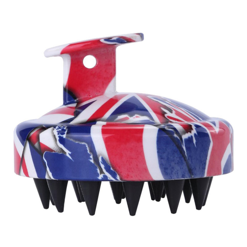 Masseerija šampoonihari, käsitsi peanaha massaažihari, pehme ränikarbiga harjastab peanahka, koorib ja eemaldab