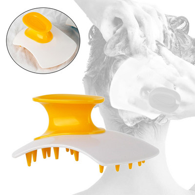 SilicScalp Massager Shampoo Brush Wet Tool Brush Scrubber ντους για αφαίρεση, κατοικίδια, άνδρες,