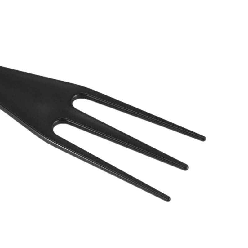 Εργαλείο κομμωτηρίου ομορφιάς 2Χ Διπλής όψης με φαρδιά δόντια χτένα πιρούνι μαλλιών χτένα