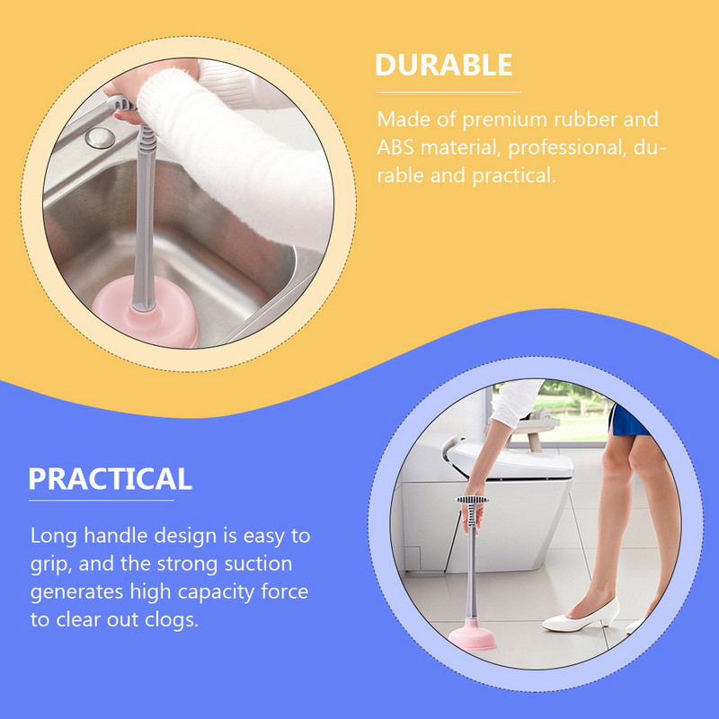 Dredger Home Plunger Tool Tualeto valiklis Kištukas Valymas Siurbimas Dekoravimo įrankiai