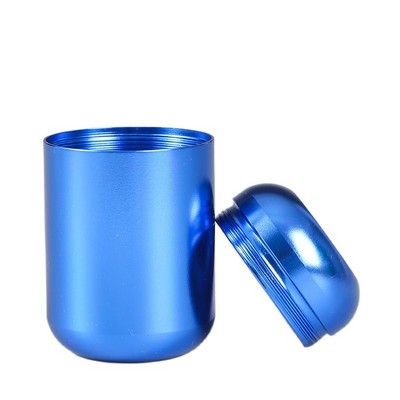 Μικροί αναμνηστικοί τεφροδόχοι για στάχτες Κάψουλα από κράμα αλουμινίου σφραγίδα αποτέφρωσης Μίνι αναμνηστικό σιδερένιος τεφροδόχος νεκρική κασετίνα Pet Memoria Urne Human