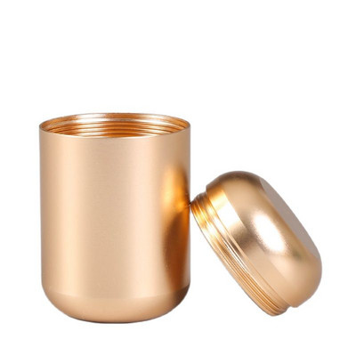 Mini hamvasztásos urnák kisállat macska kutyának / embernek, jól lezárt hamu koporsó temetésére Rozsdamentes acél hamvasztásos urna edény 60 ml