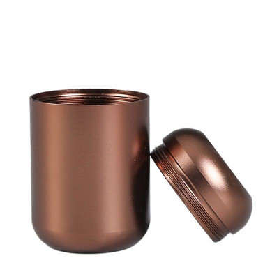 Mini hamvasztásos urnák kisállat macska kutyának / embernek, jól lezárt hamu koporsó temetésére Rozsdamentes acél hamvasztásos urna edény 60 ml