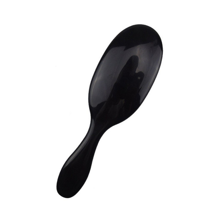 Mini antistaatiline juuksepeanaha massaažikamm ovaalne metssiga harjastega nailonist juuksekamm juuksehari salongi juuksehari stiilitööriist juuksehari