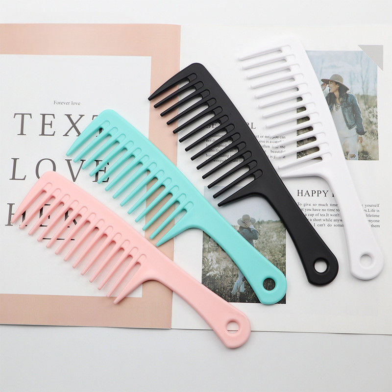 Juuksuri kamm Kuumakindel naine Märg konks lokkis juukseharjad Pro salongivärvimine Stiilitööriistad Jämedad laiad naeluhambad