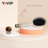 Juvelyriniai dirbiniai Cash Hider Plaukų šukos Plaukų šepetys Secret Stash Comb Safe Diversion konteineris Paslėptas Pinigai Galvos Slėpti
