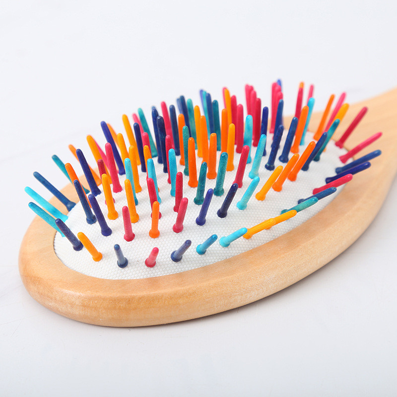 Ovalni antistatički zračni jastuk kreativne boje Češljevi za češljanje kose Lotus češalj Skin Meridian Masažni zračni jastuk Češalj Frizerski alat