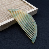 Akrüülist poolkuu kamm DIY Antiikpeakatted Retro juuksekamm ja antiiksed aksessuaarid