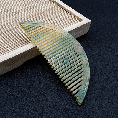Akrüülist poolkuu kamm DIY Antiikpeakatted Retro juuksekamm ja antiiksed aksessuaarid