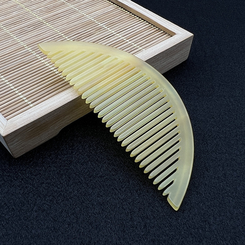 Akrüülist poolkuu kamm DIY Antiikpeakatted Retro juuksekamm ja antiiksed aksessuaarid