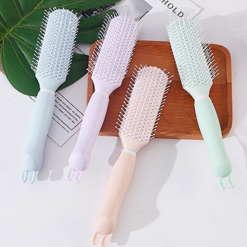 1 tk Fashion Cute Juukseharjad Kamm Teasing Back Kammiv Juuksehari Slim Line Styling Tools