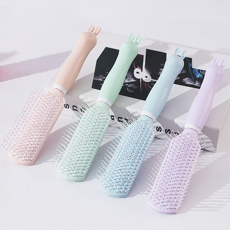 1 tk Fashion Cute Juukseharjad Kamm Teasing Back Kammiv Juuksehari Slim Line Styling Tools