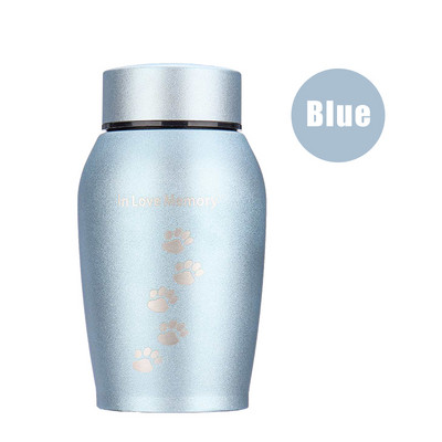 250 ml nerūdijančio plieno naminių gyvūnėlių urnos šunims katėms paukščių pelėms kremavimo pelenų atminimo karstas Kolumbariumo urna memorialinė kremavimo urna