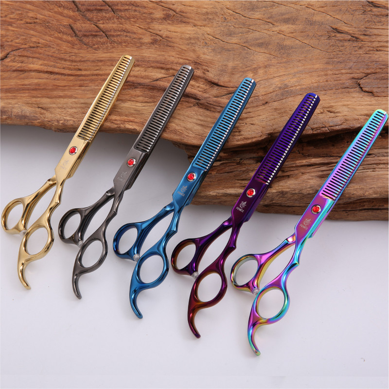 Fenice Uue disainiga professionaalsed 9kr lemmikloomakoerte hoolduskäärid 6,5-tollised harvenduskäärid