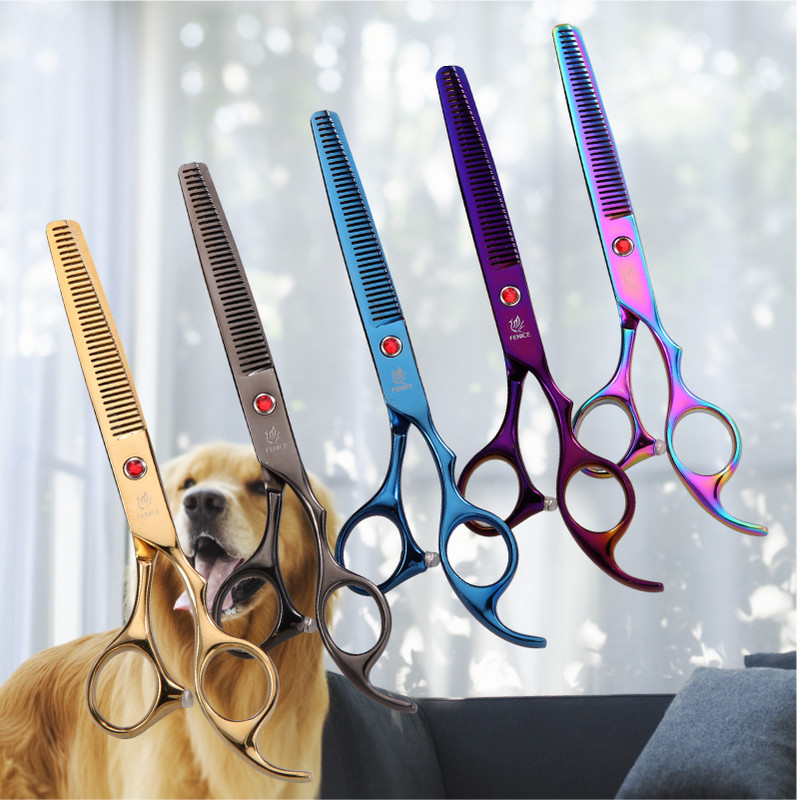 Fenice Uue disainiga professionaalsed 9kr lemmikloomakoerte hoolduskäärid 6,5-tollised harvenduskäärid