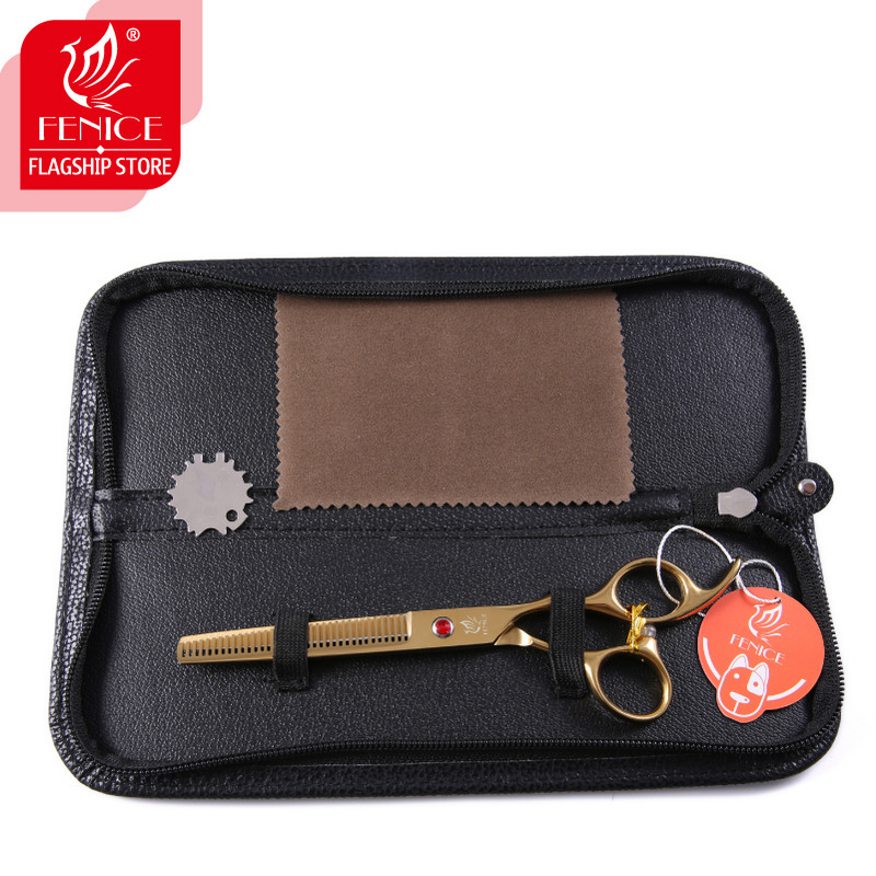 Fenice Uue disainiga professionaalsed 9kr lemmikloomakoerte hoolduskäärid 6,5-tollised harvenduskäärid