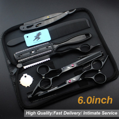 Лилав диамант Японски ножици за коса Евтини фризьорски ножици Ножици Фризьорска самобръсначка Ножици за подстригване