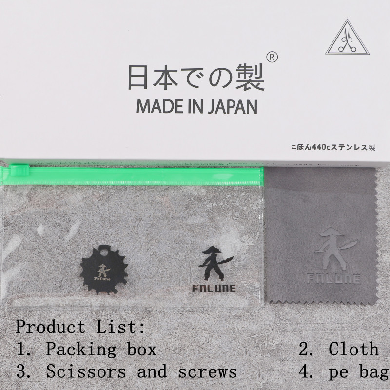 Fnlune 6.0 Profesionalne frizerske škare Salon Brijački pribor Stroj za šišanje Šišanje za stanjivanje Frizerske škare