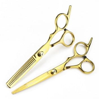 Ψαλίδι μαλλιών 6 ιντσών Thinning Barber Cutting Professional Hair Shears Scissor Tools Ανοξείδωτο ατσάλι κομμωτήριο ψαλίδι 1 τμχ
