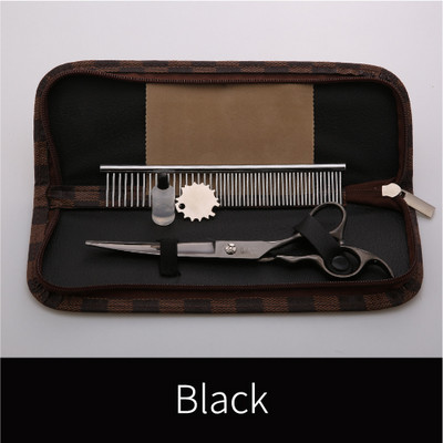 Fenice Uue disainiga 7,0-tollised allapoole kumer tera 25-kraadised kumerad käärid lemmikloomade hooldamiseks