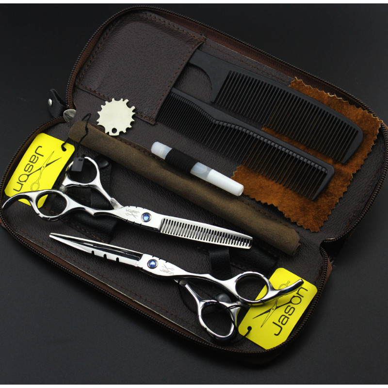 5,5/6 tolli Juukselõikuskäärid Juuksuri Juuksekäärid Harvenduskäärid Pardel Salongi Juuksuri Kääride komplekt