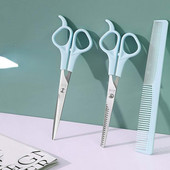 Ψαλίδι κομμωτηρίου 3 τμχ Εργαλείο κιτ ψαλιδιού 6 ιντσών για κούρεμα χτένα αραιών μαλλιών Αξεσουάρ κουρείου Ψαλίδι κομμωτηρίου κομμωτηρίου