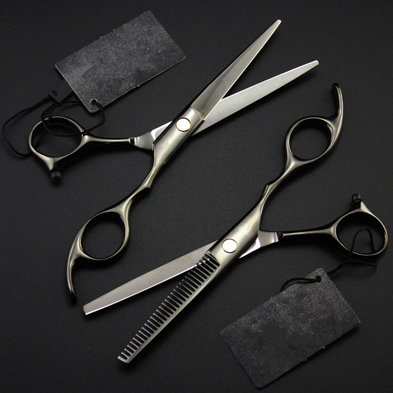 professzionális Japan 6cr 5.5 6`` hajvágó olló fodrász vékonyító fodrász makas fodrász olló fodrász olló készlet