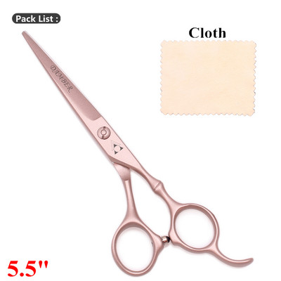 5,5 6 Japanese Steel 440C Hair Scissors Professional Hairdressing Scissor Υψηλής ποιότητας Barber Scissors Thinning Cutting Set 9030
