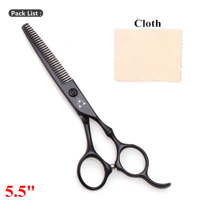 5,5 6 Japanese Steel 440C Hair Scissors Professional Hairdressing Scissor Υψηλής ποιότητας Barber Scissors Thinning Cutting Set 9030