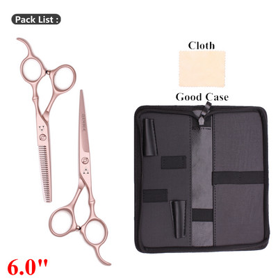 5,5 6 Japanese Steel 440C Hair Scissors Professional Hairdressing Scissor Υψηλής ποιότητας Barber Scissors Thinning Cutting Set 9030