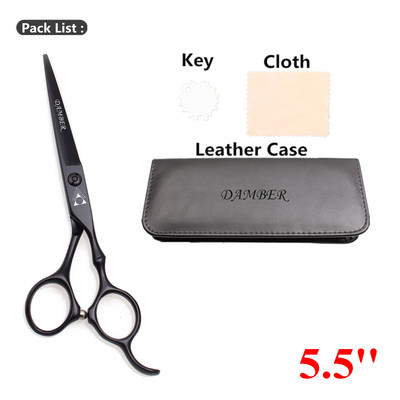 5,5 6 Japanese Steel 440C Hair Scissors Professional Hairdressing Scissor Υψηλής ποιότητας Barber Scissors Thinning Cutting Set 9030