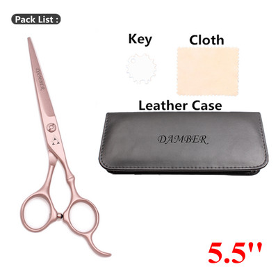 5,5 6 Japanese Steel 440C Hair Scissors Professional Hairdressing Scissor Υψηλής ποιότητας Barber Scissors Thinning Cutting Set 9030