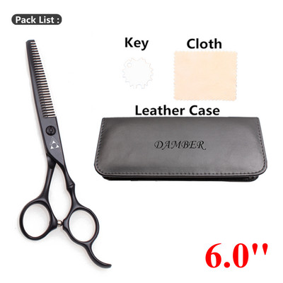 5,5 6 Japanese Steel 440C Hair Scissors Professional Hairdressing Scissor Υψηλής ποιότητας Barber Scissors Thinning Cutting Set 9030