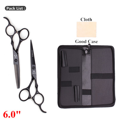 5,5 6 Japanese Steel 440C Hair Scissors Professional Hairdressing Scissor Υψηλής ποιότητας Barber Scissors Thinning Cutting Set 9030