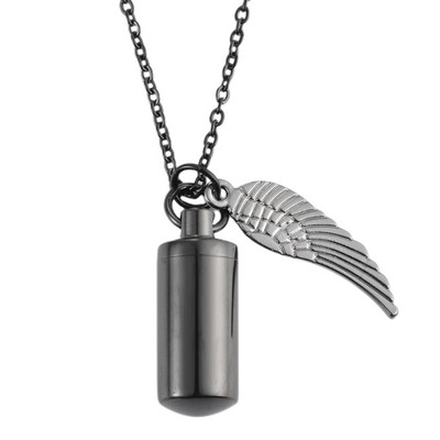 Ogrlica s urni za kućne ljubimce za mačku, štene Pepeo Spomen nakit za pse kućne ljubimce Privjesak za urnu za kremiranje Urna Ogrlica za uspomene