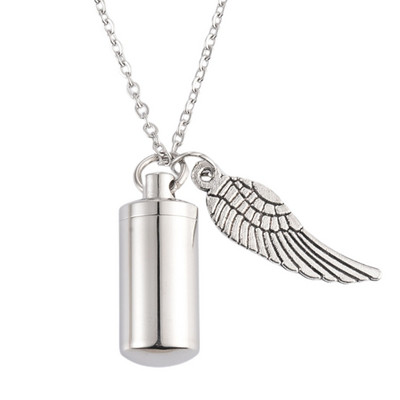 Ogrlica s urni za kućne ljubimce za mačku, štene Pepeo Spomen nakit za pse kućne ljubimce Privjesak za urnu za kremiranje Urna Ogrlica za uspomene