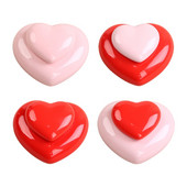 Südamemälestuse tuhastamisurn inimtuha jaoks Keraamilised väikesed südamekujulised urnid täiskasvanutele imikute tuha hoidmiseks M68E