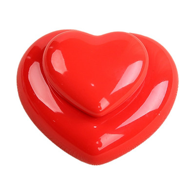 Südamemälestuse tuhastamisurn inimtuha jaoks Keraamilised väikesed südamekujulised urnid täiskasvanutele imikute tuha hoidmiseks M68E