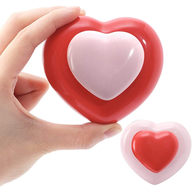 Südamemälestuse tuhastamisurn inimtuha jaoks Keraamilised väikesed südamekujulised urnid täiskasvanutele imikute tuha hoidmiseks M68E