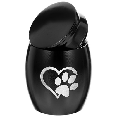 Nerūdijančio plieno naminių gyvūnėlių urnos šunų kremavimo dėžė pelenams kačių urnos pelenams Maža šunų urna Didelė naminių gyvūnėlių urna kačių urna