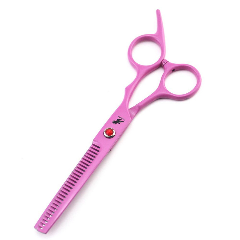 roosad Professionaalsed 6,0 tollised juukselõikamiskäärid Jaapani 440C terasest teravad sirged käärid meestele/naistele kuivlõikuskäärid