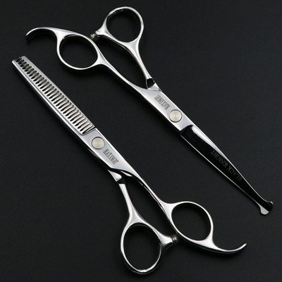 6 tolli Professionaalsed juuksekäärid juuksurikomplekt Barber Lõikekäärid Laste ohutuks kasutamiseks