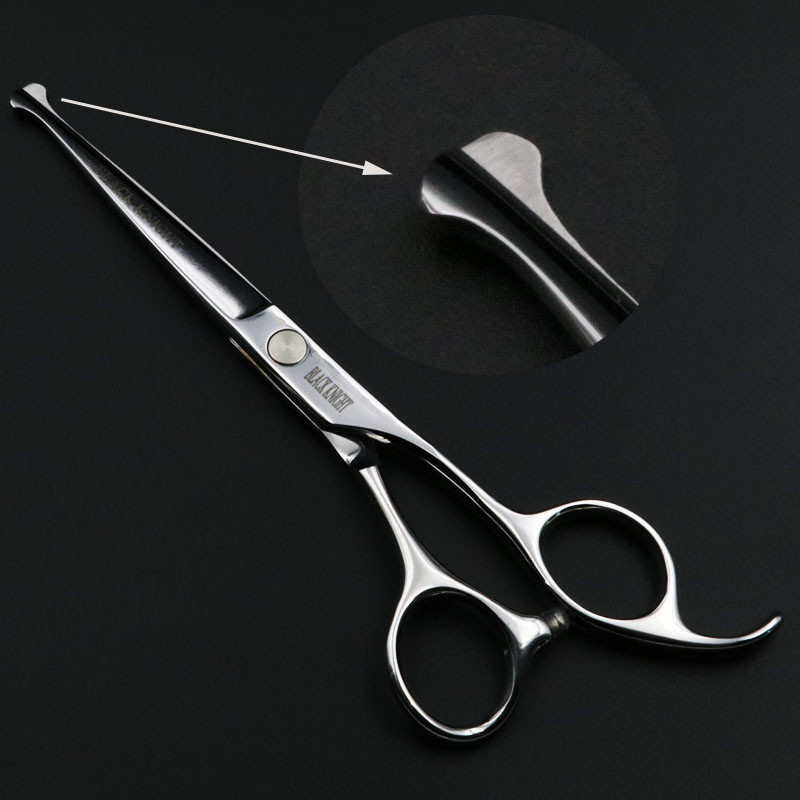 6 tolli Professionaalsed juuksekäärid juuksurikomplekt Barber Lõikekäärid Laste ohutuks kasutamiseks