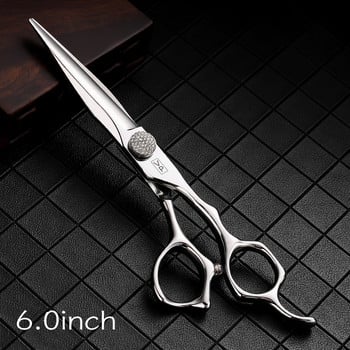 VP Scissors Hairdresser Japan 440C Scissors Hair Professional Hairdressing Accessories Salon 6,0 Inch Cut Thinning Barber Tools