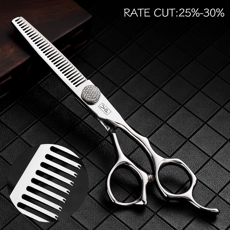 Nožnice VP Kadernícke Japonsko 440C Nožnice Vlasy Profesionálne Kadernícke Príslušenstvo Salón 6,0 palcový strih Rednutie Holičské Nástroje