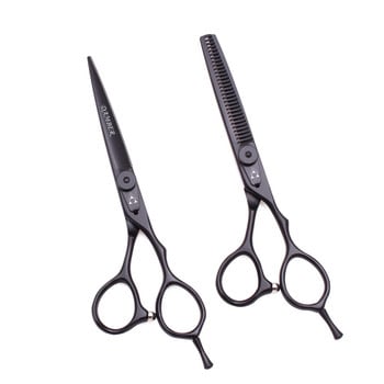 5.5 6 Ножици за изтъняване на косата Професионални фризьорски ножици 440c Японски стоманени бръснарски ножици Ножици за подстригване 9015#