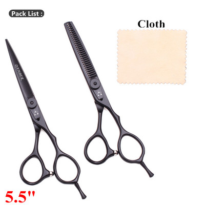 5.5 6 Škare za razrjeđivanje kose Profesionalne frizerske škare 440c Japanski čelični brijački škare Škare za šišanje 9015#