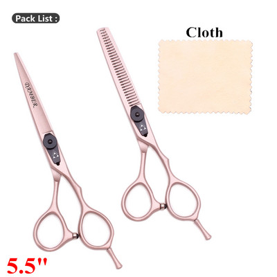 5.5 6 Škare za razrjeđivanje kose Profesionalne frizerske škare 440c Japanski čelični brijački škare Škare za šišanje 9015#