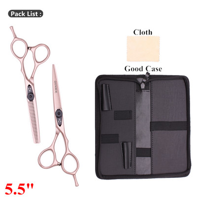 5.5 6 Škare za razrjeđivanje kose Profesionalne frizerske škare 440c Japanski čelični brijački škare Škare za šišanje 9015#