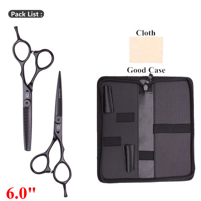 5.5 6 Škare za razrjeđivanje kose Profesionalne frizerske škare 440c Japanski čelični brijački škare Škare za šišanje 9015#